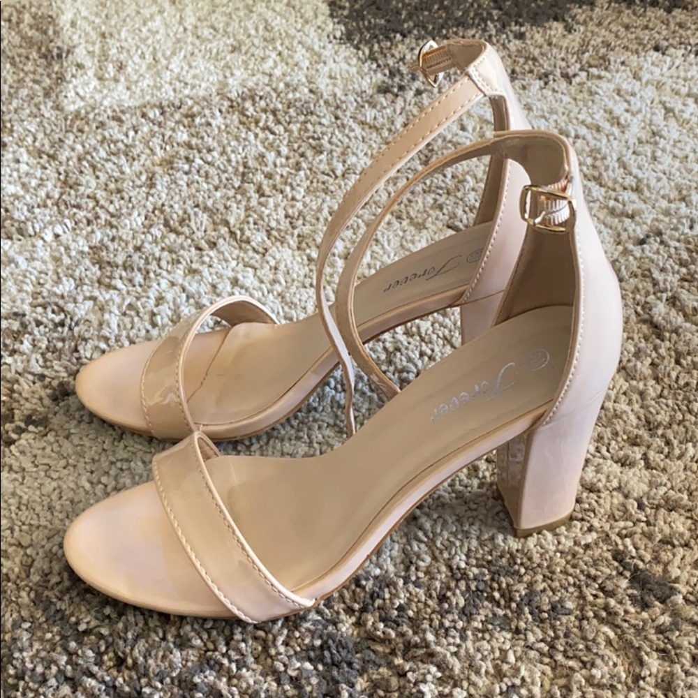 COPY - Forever Nude Heels Size 6.5